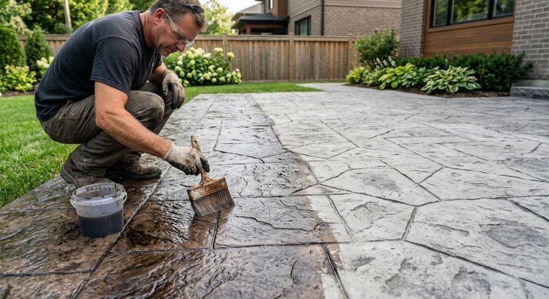 Cement Staining in Corpus Christi, TX