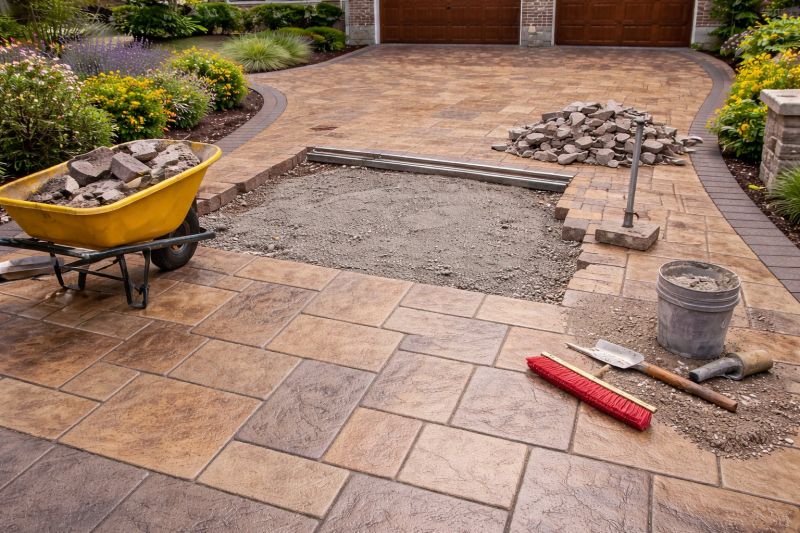 Stamped Cement Installation in Fort Worth, TX